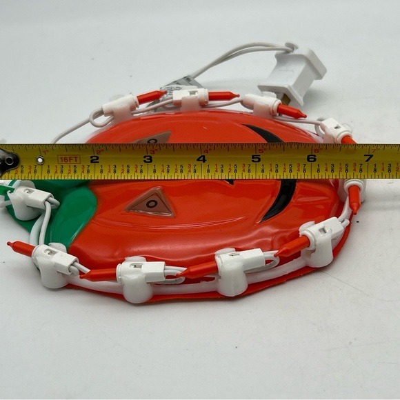 Vtg Rare Halloween Lighted Window Jack-o-Lanterns Blow Mold 1-14”, 5-7” Decor - Picture 7 of 8